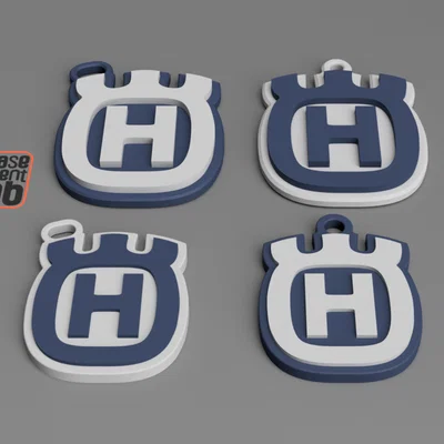 Móc khóa Husqvarna - Husquarna (Keychain/Portachiavi/Porte Clès/钥匙链)