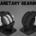 Planetary Gearbox (Hộp số hành tinh) 2 tầng tỉ số truyền 16:1 - Thumbnail 1