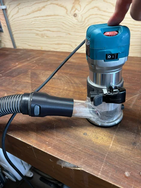 Đầu chuyển đổi hút bụi máy phay Makita RT0700 sang Karcher WD5 - Image 1