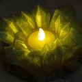 Đế cắm nến hình khối pha lê (Teelicht Halter) đẹp mắt cho không gian sống - Thumbnail 3
