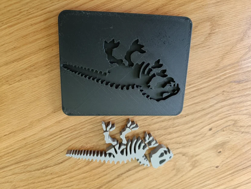 Mô hình lắp ghép bộ xương khủng long T-Rex 3D độc đáo - Image 3