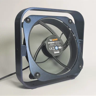 Giá đỡ quạt 120mm để bàn tiện lợi - Dễ in 3D và lắp ráp