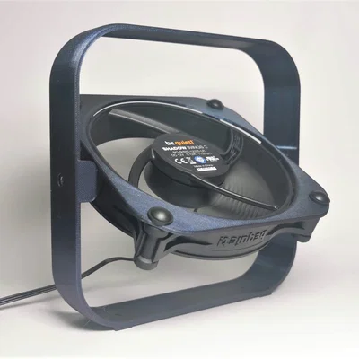 Giá đỡ quạt 120mm để bàn tiện lợi - Dễ in 3D và lắp ráp