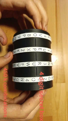 Hộp bí mật 4 chữ số (4 digit secret box) - Image 2