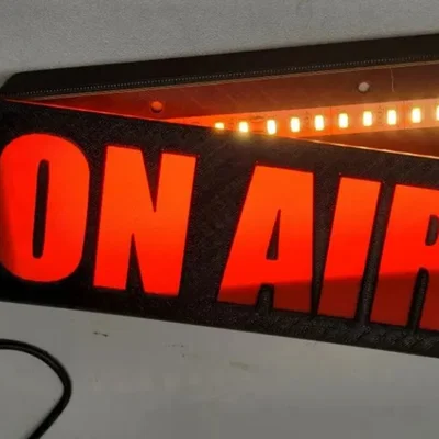 Bảng On Air 2 màu, single extruder