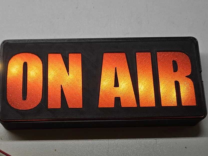 Bảng On Air 2 màu, single extruder - Image 6