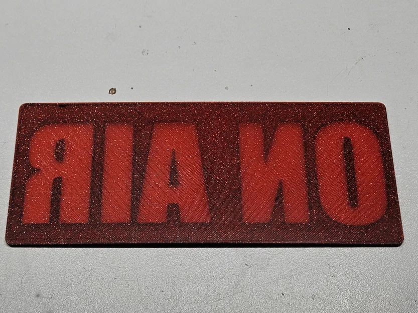 Bảng On Air 2 màu, single extruder - Image 11