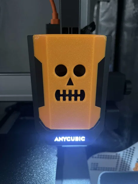 Anycubic Kobra 3 - Nắp che hotend Halloween “điên điên” - Image 1