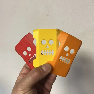Anycubic Kobra 3 - Nắp che hotend Halloween “điên điên”