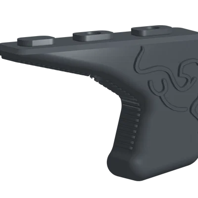 Tay Cầm Phía Trước M-Lok ForeGrip Cho AR15 (In 3D)