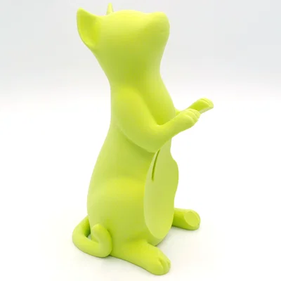 Cat Planter v3 - Multi Part (Chậu mèo v3 - In nhiều phần)