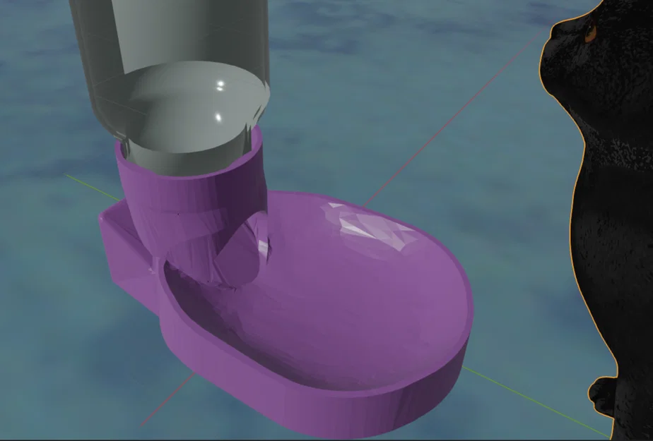 Bộ Cấp Bánh & Nước cho Chó/Mèo (Cat / Dog Biscuit + Water Dispensers) - Image 3