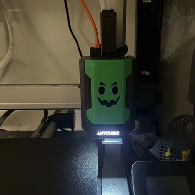 Anycubic Kobra 3 Combo: cover hotend Halloween rùng rợn, nhiều biến thể