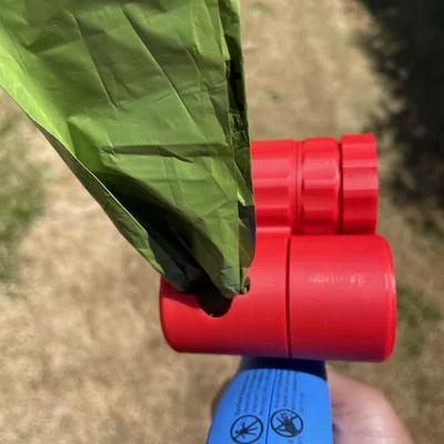 Hộp túi phân & hộp treat cho dây dắt Flexi (dùng tay trái/phải)