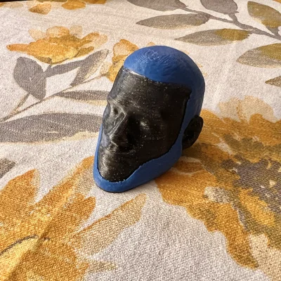 Mô hình đầu Lebron James in 3D phối 2 màu độc đáo