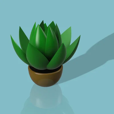 Mô hình xương rồng (cactus)