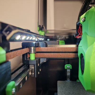 Đèn daylight gắn hông cho Voron V0.2 (gắn trong thân, góc 45°)