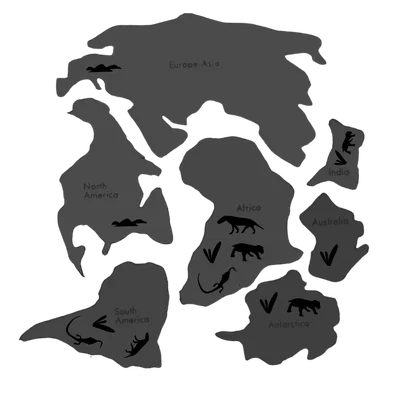 Pangea Puzzle – Trò ghép hình siêu lục địa Pangea