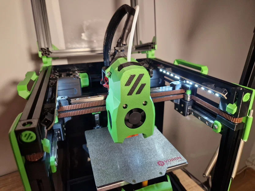 Đèn daylight gắn hông cho Voron V0.2 (gắn trong thân, góc 45°) - Image 4