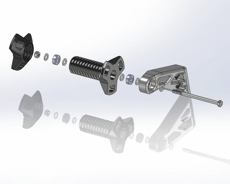 Bộ Đỡ Cuộn A1 Mini Dùng Ball Bearing (A1 Mini Ball Bearing Spool Holder) - Image 4