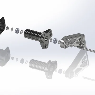 Bộ Đỡ Cuộn A1 Mini Dùng Ball Bearing (A1 Mini Ball Bearing Spool Holder)