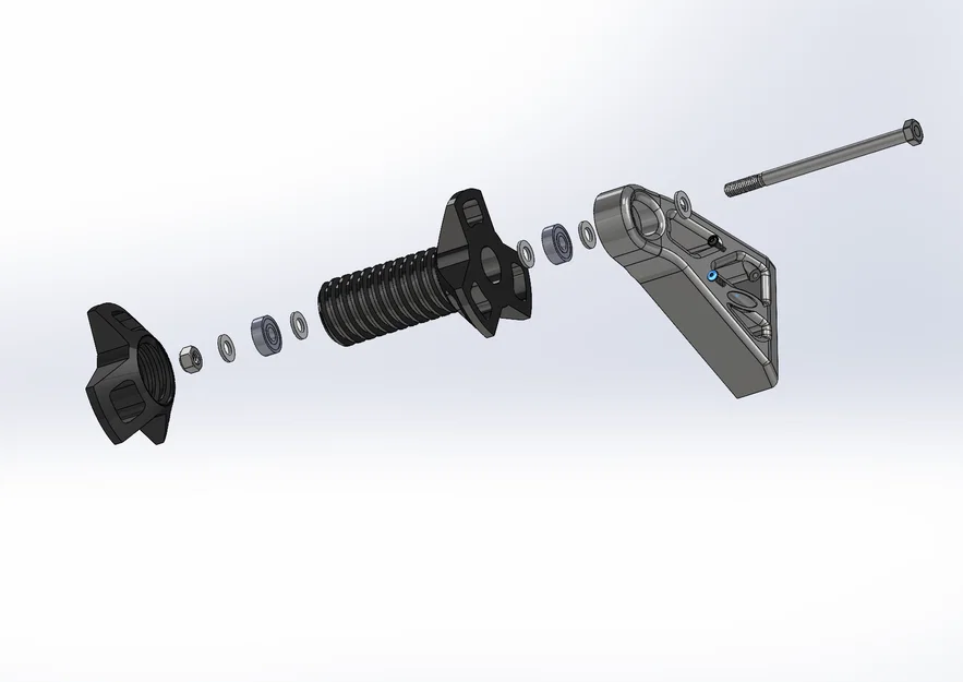 Bộ Đỡ Cuộn A1 Mini Dùng Ball Bearing (A1 Mini Ball Bearing Spool Holder) - Image 5
