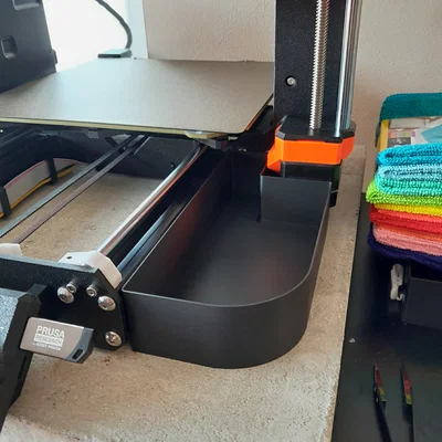 Bin hứng rác Prusa MK4/MK4S nhẹ (2 móc) - Light Prusa MK4/MK4S bin two hooks