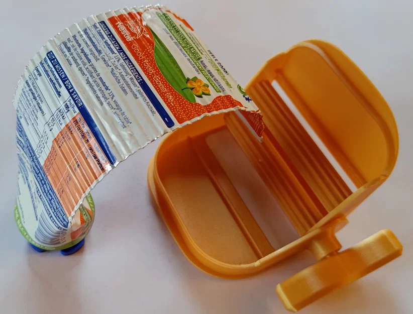 Dụng cụ ép ống tuýp kem đánh răng, mù tạt 3D tiện ích - Image 1