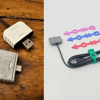 Phụ kiện PS5 kỷ niệm 30 năm PlayStation – Đầu cáp PSOne