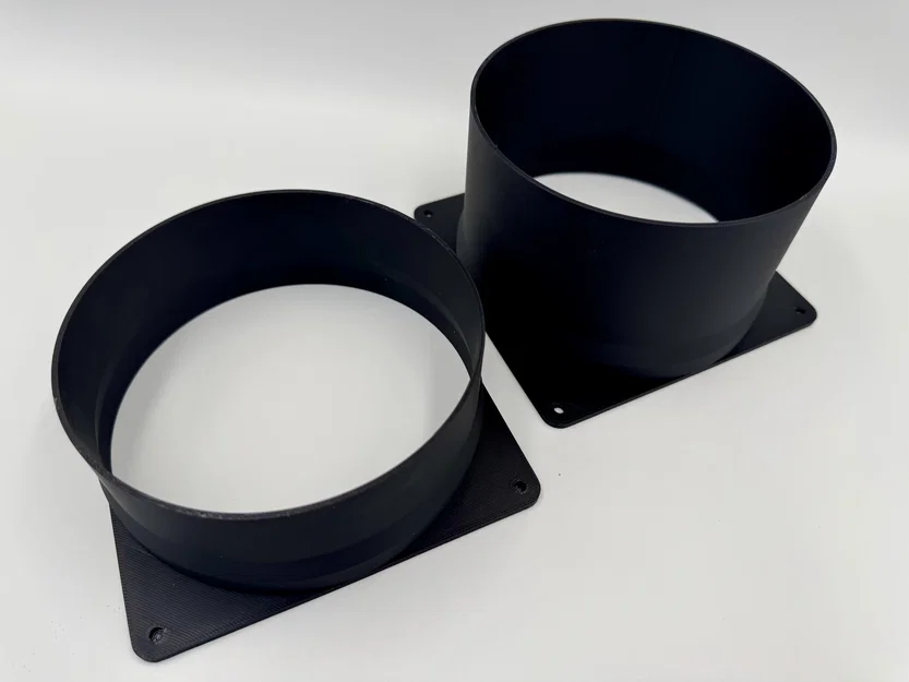 Adaptor quạt 140mm sang ống 140mm (140mm Fan To 140mm Pipe Adaptors) - Image 1