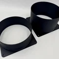 Adaptor quạt 140mm sang ống 140mm (140mm Fan To 140mm Pipe Adaptors) - Thumbnail 1