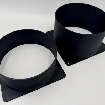 Adaptor quạt 140mm sang ống 140mm (140mm Fan To 140mm Pipe Adaptors)