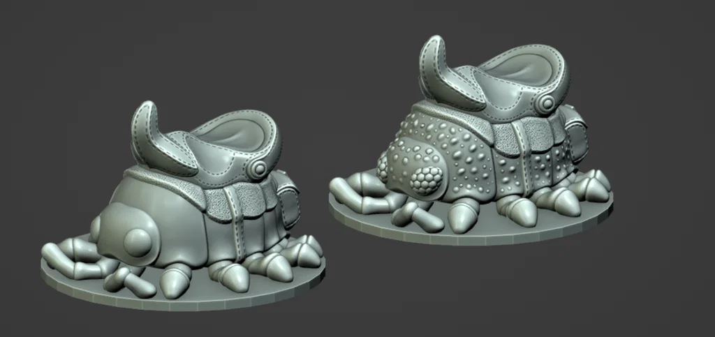 Giant Pillbugs – Bọ cuốn chiếu đất khổng lồ cho tabletop - Image 5