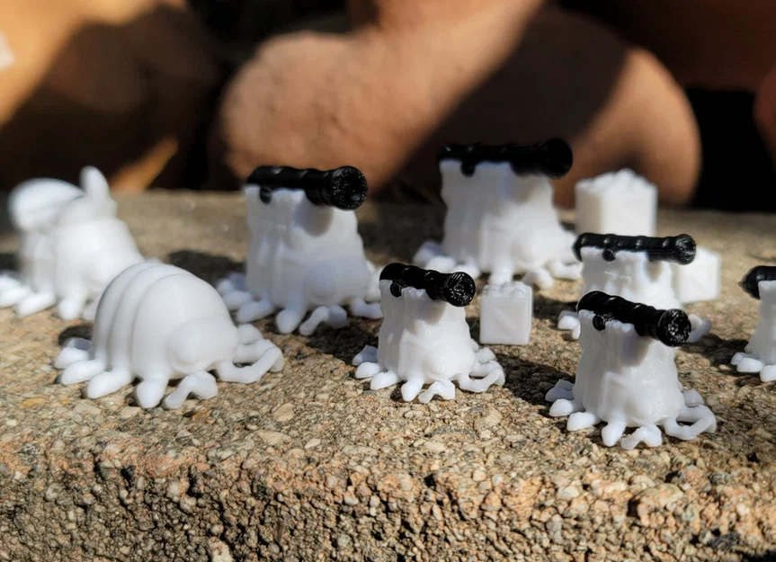 Giant Pillbugs – Bọ cuốn chiếu đất khổng lồ cho tabletop - Image 6