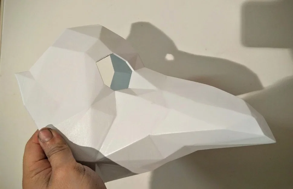 Mặt nạ Bác sĩ Dịch hạch in 3D (Printable Plague Doctor Mask) - Image 1