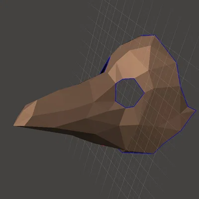 Mặt nạ Bác sĩ Dịch hạch in 3D (Printable Plague Doctor Mask)