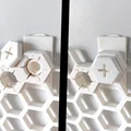 Honeycomb Storage Wall Screwiverse – Insert ren tháo lắp nhanh - Thumbnail 2