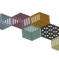 Miếng lót ly lục giác 3D hiện đại - Phụ kiện trang trí bàn trà - Thumbnail 5