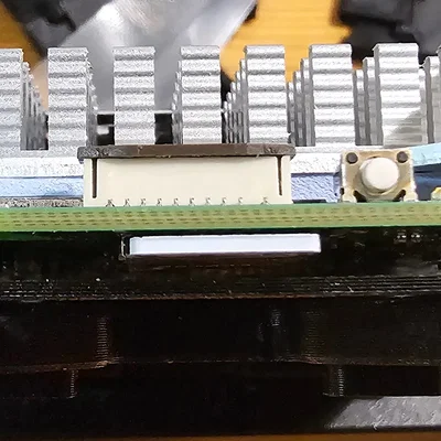 Ngàm DIN low profile offset cho Raspberry Pi 3B/4/5, kẹp DIN chặt hơn (kèm STEP)