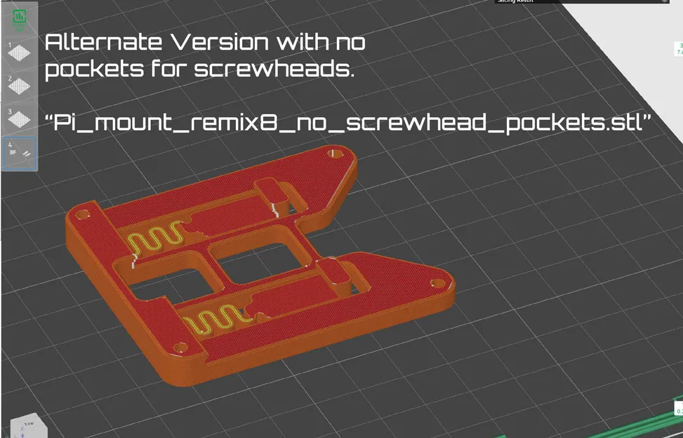 Ngàm DIN low profile offset cho Raspberry Pi 3B/4/5, kẹp DIN chặt hơn (kèm STEP) - Image 5
