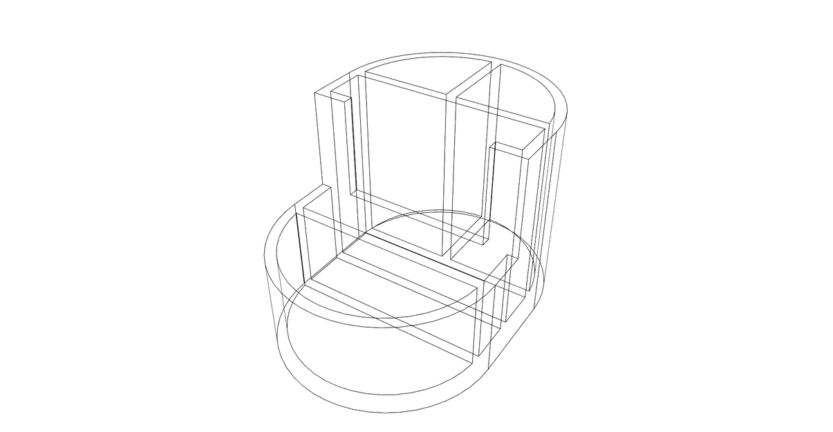 Bộ khay đựng bút và đồ dùng văn phòng đa năng 3D (3 mẫu thiết kế) - Image 7