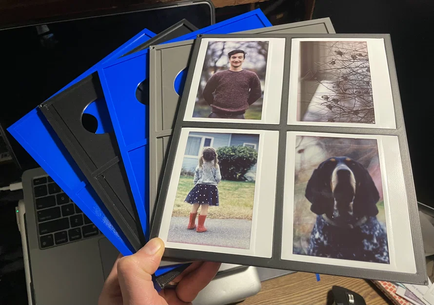 Khung scan Instax Wide: viền đều, hạn chế Newton Rings - Image 1