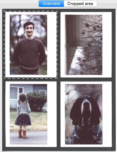 Khung scan Instax Wide: viền đều, hạn chế Newton Rings - Image 4