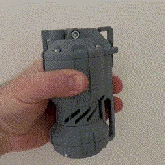 Lựu đạn SciFi phát sáng (đạo cụ functional) - Mig86