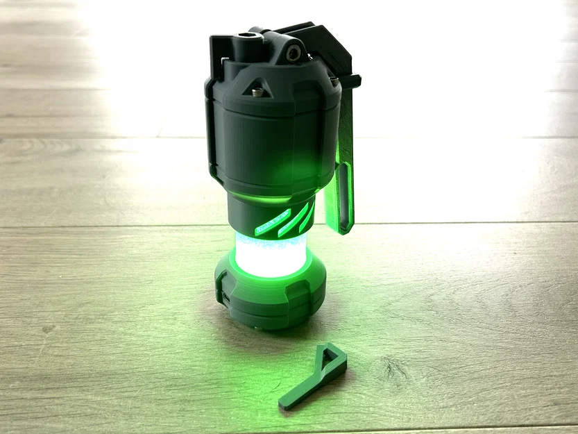 Lựu đạn SciFi phát sáng (đạo cụ functional) - Mig86 - Image 2