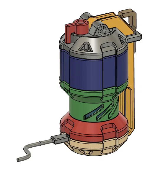 Lựu đạn SciFi phát sáng (đạo cụ functional) - Mig86 - Image 3