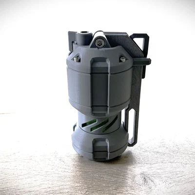 Lựu đạn SciFi phát sáng (đạo cụ functional) - Mig86