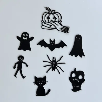 Bộ sưu tập tranh trang trí tường 2D Halloween ấn tượng