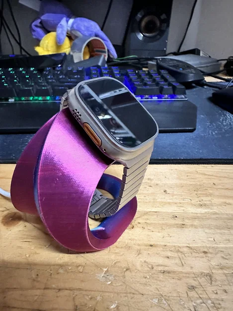 Giá đỡ sạc 3D cho Apple Watch Ultra - Thiết kế độc đáo, dễ in - Image 1