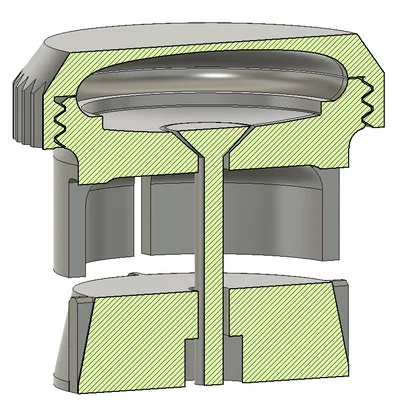 StealthTag (AirTag giấu trong cổ phuộc/steerer) MTB